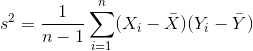 covariance